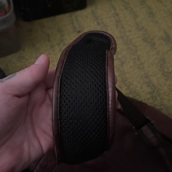 Real leather vit age distressed look - Picture 8 of 8